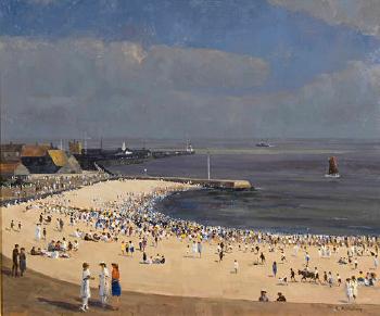 August bank holiday, Gorleston by 
																	Campbell Mellon