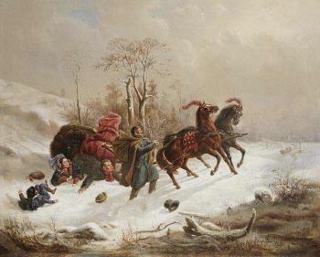 An unsuccessful sledge ride by 
																	Vaclav Kroupa