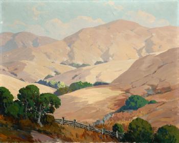 California hills by 
																			Carl J Sammons