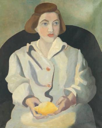 Portrait de Edith by 
																	Nechama Szmuszkowicz