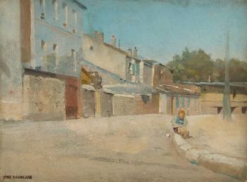 Vue de Toulon by 
																	Eugene Damblans