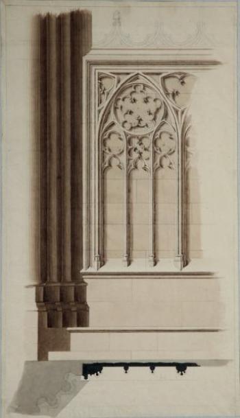 Étude pour la restauration de la cathédrale de Cologne by 
																	Ernst Friedrich Zwirner
