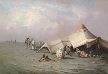 Campement arabe by 
																	 Inoel