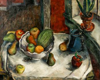 Still life by 
																			Cora Louise Purviance