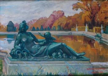 Versailles, le parterre d'eau by 
																	Lucie Ranvier-Chartier