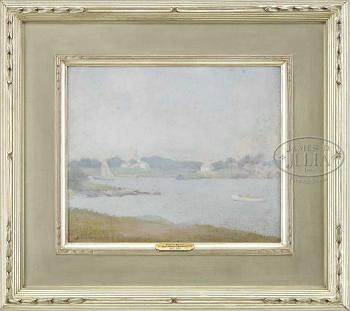 Tenants Harbor grey day by 
																	Earl Edward Sanborn