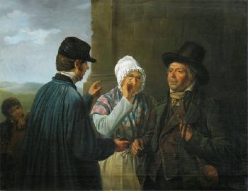 La prise de tabac by 
																	Theodorus Jambers