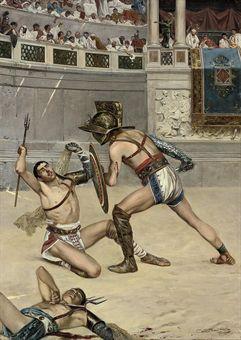 Gladiator by 
																	Gualtiero de Bacci-Venuti