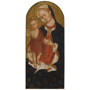 Madonna And Child by 
																	 Zanino di Pietro