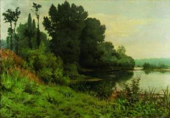 Paysage lacustre by 
																	Victor Wilfred Pargon
