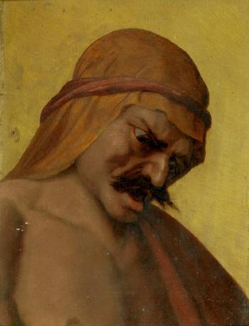 Homme au turban by 
																	Victor Orsel