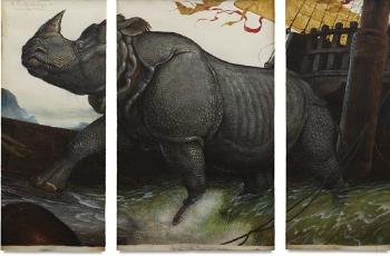 Loss of the Lisbon Rhinoceros by 
																	Walton Ford