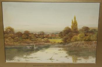Backwaters, Goring-on-Thames by 
																	George Oyston