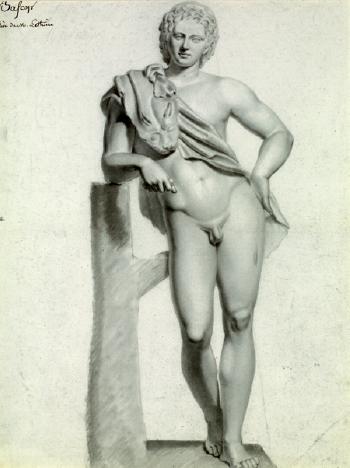 Hercule d'après l'antique by 
																	Alexis Bafcop