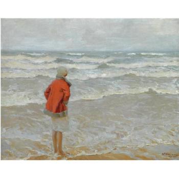 Looking Out To Sea by 
																	Charles Garabed Atamian