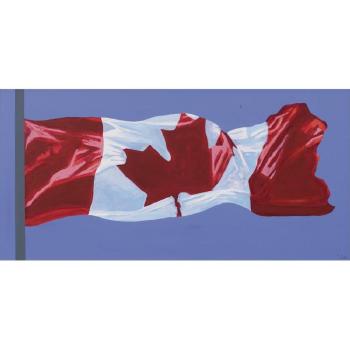 The Painted Flag by 
																	Charles Pachter