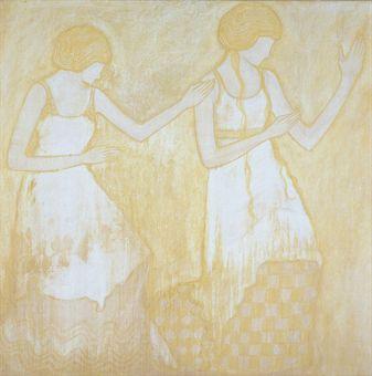 Two Figures by 
																	Silke Otto-Knapp