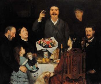 Ritratto di famiglia by 
																	Frederic Astruc