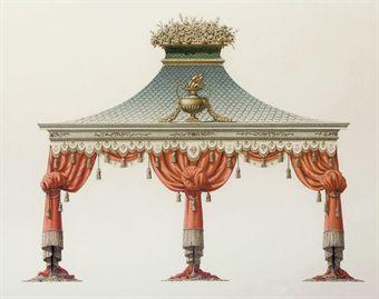 The Grand Tent for refreshments for the town of Versailles, France by 
																	Andrew Zega