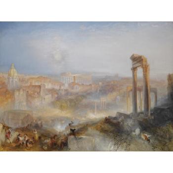 Modern Rome - Campo Vaccino by 
																	Joseph Mallord William Turner