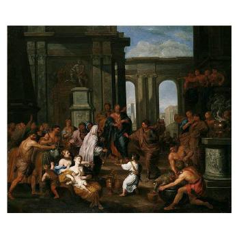Sacrifice at Lystra by 
																	Jacob van Hal