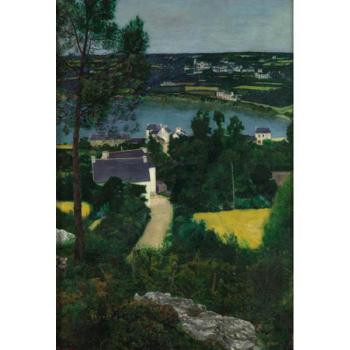 View of Plougastel by 
																	Georges Rasetti