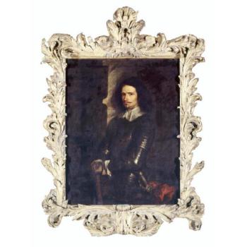 Portrait of Marchese Giovan Francesco Serra Di Cassano in armour by 
																	Francesco del Cairo