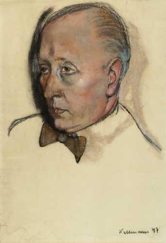 Porträt Dr. Joseph Haubrich by 
																	Hans Jurgen Kallmann