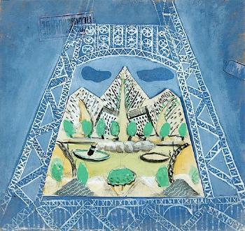 Les Maries de la Tour Eiffel by 
																	Irene Lagut