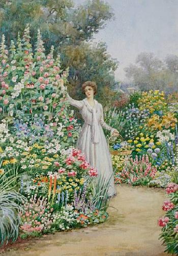 Picking flowers by 
																	William F Ashburner