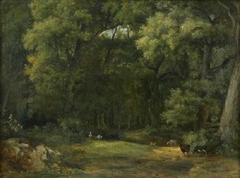 Clairière en forêt de compiègne by 
																	Andre Jolivard