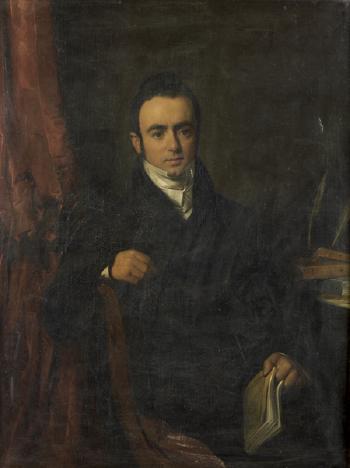 Portrait d'un homme de lettres by 
																	Joseph Nicolas Jouy