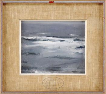 The cold sea by 
																	Philip Cecil Malicoat