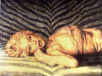 Marilyn Monroe: zebra skin series, no. 8 by 
																	Pietro Psaier