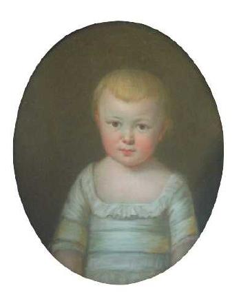 Bildnis Carl Friedrich von Alvenslebens als Kind by 
																	Joseph Darbes