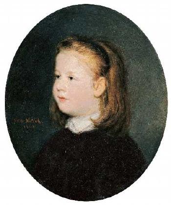 Bildnis eines kleinen Mädchens by 
																	Wenzel Ottakar Noltsch