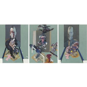 Triptych by 
																	Francis Bacon