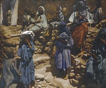 In the Kasbah, Marrakech by 
																	Jacques Majorelle