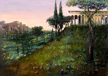 View of Thisseion and Acropolis by 
																	Irene Iliopoulou