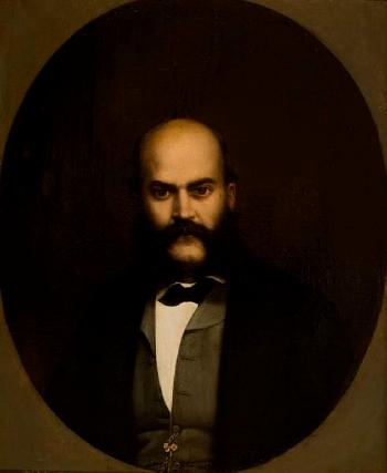 Portrait of a noble man by 
																	Georgios Varouchas