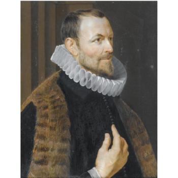 Half-length Portrait Of Nicolaas Rockox by 
																	Philips Fruytiers