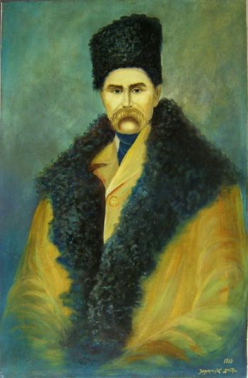 Portrait of Taras Hryharovych Shevchenko by 
																	Dmytro Zakharchuk