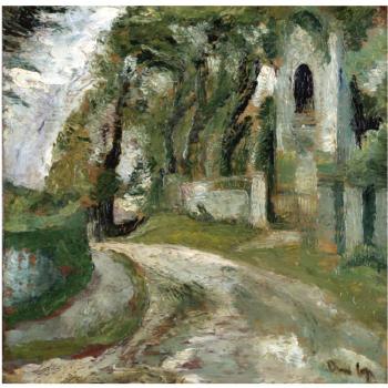 Church at Iver, Buckinghamshire by 
																	Ronald Ossory Dunlop