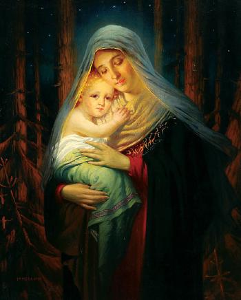 Madonna and Child by 
																	Wilhelm Immenkamp