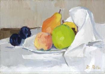 Stilleben mit Fruchten by 
																	Reinhold Pallas