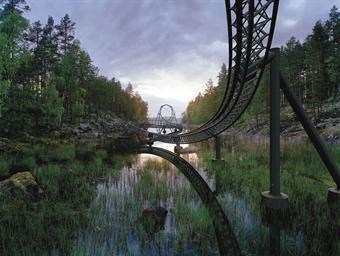 Rollercoaster from 'Museum of Nature' by 
																	Ilkka Halso