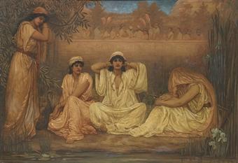 By the Waters of Babylon They Sat Down and Wept by 
																	Kate Gardiner Hastings