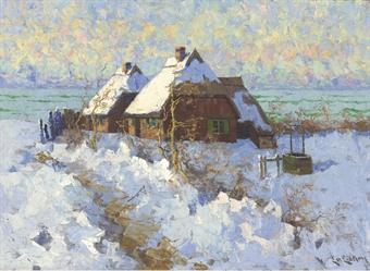Winter Landscape by 
																	Elisabeth von Eicken