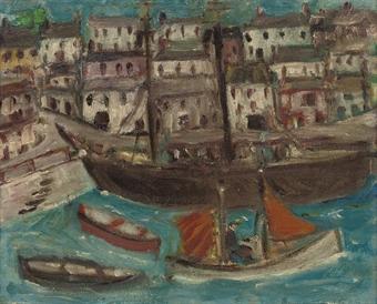 The harbour, Mevagissey by 
																	Mary Jewels