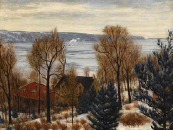 Hudson in Winter by 
																	Edith Kroger van Nagler